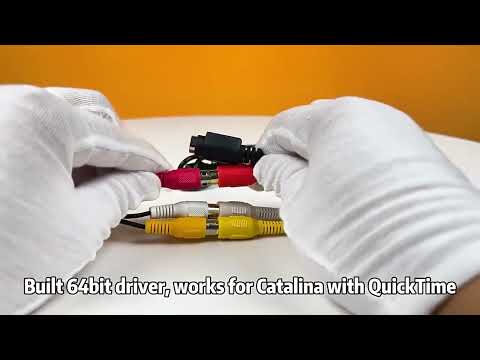 EZCAP 159 USB 2.0 Video Grabber Capture Card Window Mac VLC Media Player - YouTube Video