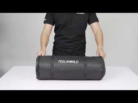 FEELWORLD FSP60 60cm Parabolic Softbox Quick Release Diffuser with Bowens Mount (Black) - YouTube Video