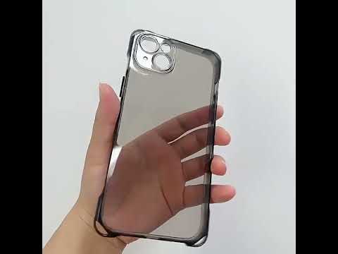 For iPhone 14 Pro Four-corner Shockproof TPU Phone Case(Green) - YouTube Video