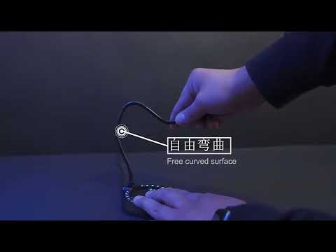 RGB Lighting Effect Computer Desktop Microphone(F3) - YouTube Video