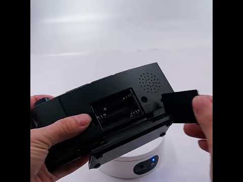 DS-3621LP Multifunctional Alarm Clock, 180 Degree Rotating Projection LED Display Electronic Clock(Black Shell White Light) - YouTube Video
