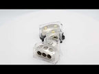 3-Way Car Audio Stereo Amp Power / Ground Cable Splitter Distribution Block 4GA - YouTube Video