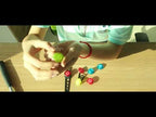 5 PCS Camping Night Running Arm Luminous Hanging Buckle Safety Light(Blue) - YouTube Video