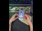 Snowflake Pattern Anti-slip Mouse Stickers For Razer Viper Ultimate Black Half Surround - YouTube Video
