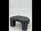Small Turtle Aquascape Climbing Platform Reptile Hiding Cave Three Legged Turtle Platform - YouTube Video