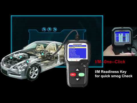 KONNWEI KW680 Mini OBDII Car Auto Diagnostic Scan Tools  Auto Scan Adapter Scan Tool (Can Detect Battery and Voltage, Only Detect 12V Gasoline Car)(Black) - YouTube Video