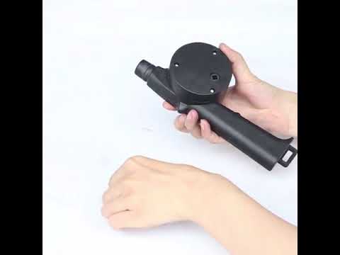 Outdoor Camping Barbecue Manual Air Blower - YouTube Video