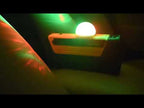 4W RGB Sound Control Mini Magic Ball LED Stage Lamp - YouTube Video