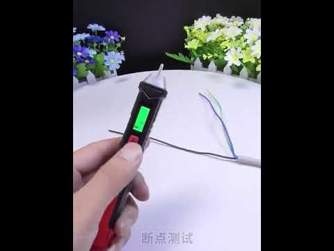TASI Electrician Dedicated Multi-function Intelligent Induction Test Pencil, Model:11B+ Test Pencil - YouTube Video