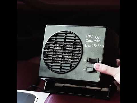 Car Heater Heating Fan Car Window Defroster(Black) - YouTube Video
