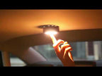 DC5V 1W USB Charging Car LED Reading Light(Black) - YouTube Video