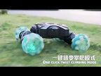 2.4G Spray RC Car Gesture Sensor Music Lights Twist Stunt Drift Car Double Side Driving Buggy Toy, Color: Handle RC Blue - YouTube Video