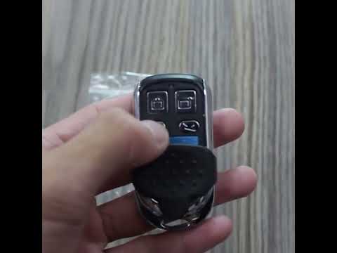 Copy Remote Control 433MHZ, Transmission distance: 100m - YouTube Video