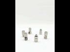 PC4-M5 LAIZE 10pcs Micro Trachea Quick Connector - YouTube Video