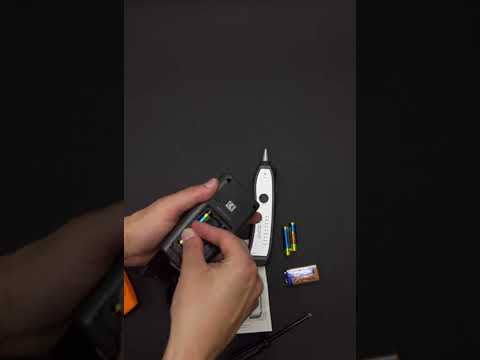 BENETECH GM60 Handheld Multi-Purpose Wire Tracker - YouTube Video