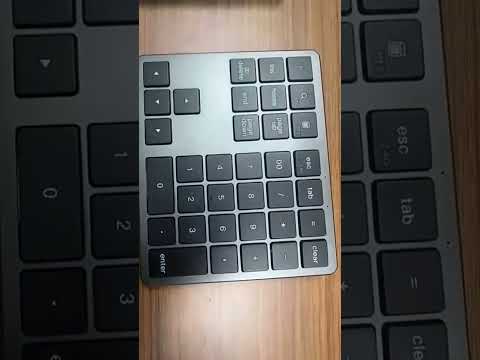 K-35 Computer Laptop Keyboard 35-Keys Tablet Accessories Bluetooth Keypad(Silver) - YouTube Video