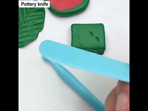 5 Sets Plastic Sculpture Clay Pottery Tool Knife Set(3pcs/Set) - YouTube Video