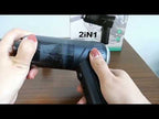 Car Household Mini Wireless USB Charging Fully Automatic Vacuum Cleaner(Black) - YouTube Video