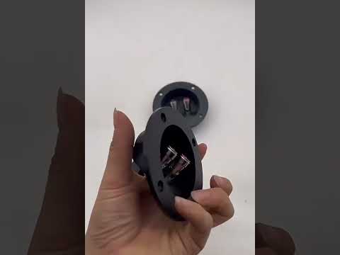2 PCS DIY Home Car 2 Way Speaker Box Terminal Cup Subwoofer Plugs Stereo Binding Post - YouTube Video