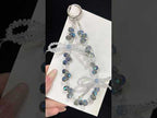 Woven Bow Iridescent Crystal Phone Chain(White) - YouTube Video