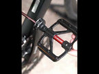 B610 1 Pair Mountain Bicycle Carbon Fiber Palin Bearing Pedals(Black) - YouTube Video