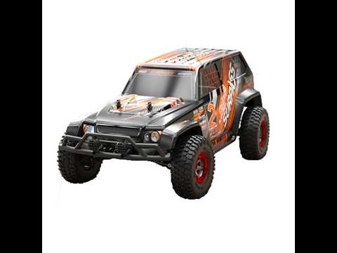 JJR/C Q39B 2.4G Four-wheel Drive High-speed Climbing Carbon Brush Motor RC Jeep(Red) - YouTube Video