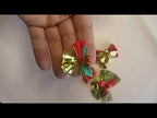 2 PCS Mini Cute Bow Christmas Tree Decoration Pendant(Flocking) - YouTube Video