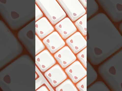 AKKO Cute Light-Transmitting Cat Ear Keycaps Universal Mechanical Keyboard Keycap Accessories, Spec: 113 Keys - YouTube Video