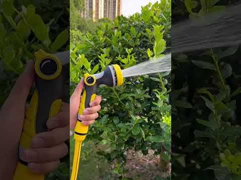 Multifunctional Household Garden Watering Sprinkler(Yellow) - YouTube Video