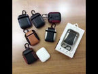 Colour-matching Flip-over Leather Earphones Shockproof Protective Case for Apple AirPods 1 / 2(Gold) - YouTube Video