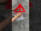 Car Breakdown Parking Triangle Reflective Warning Sign - YouTube Video