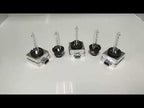 2 PCS D3R 4300K Car HID Xenon Bulb Kit Headlight - YouTube Video