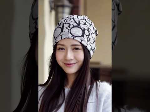 Women Letter Pattern Multipurpose Turban Cap Chemotherapy Cap(Khaki) - YouTube Video