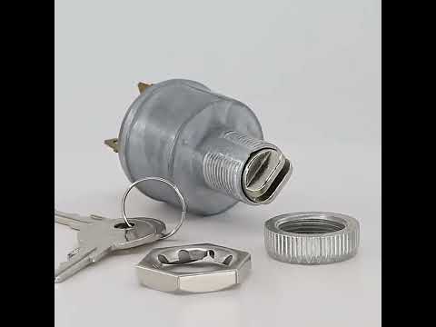 For EZGO TXT Golf Cart Ignition Switch With Key 33639-G01 - YouTube Video