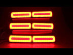 2 PCS Truck modified 40LED Two-color Running Water Turn Signal Light(Red White) - YouTube Video