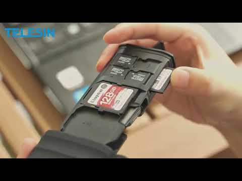 TELESIN  USB-C / Type-C 2-in-1 SD / TF Card Reader Storage Box for Smartphones PC Camera - YouTube Video
