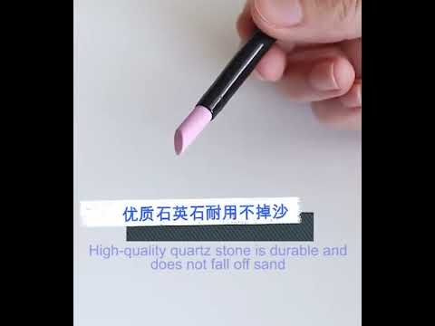 3 Sets 5 In 1 Nail Art Engraving And Grinding Pen Nail Repair Polishing Quartz Pen - YouTube Video