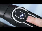 Outdoor Digital Display Folding Silent Neck-Mounted Bladeless Fan(White) - YouTube Video