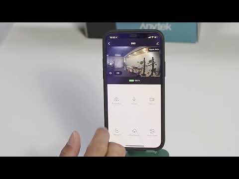 B90 Low-power Battery Surveillance Camera, Support Two-way Intercom, TF Card, PIR Human Body Induction - YouTube Video