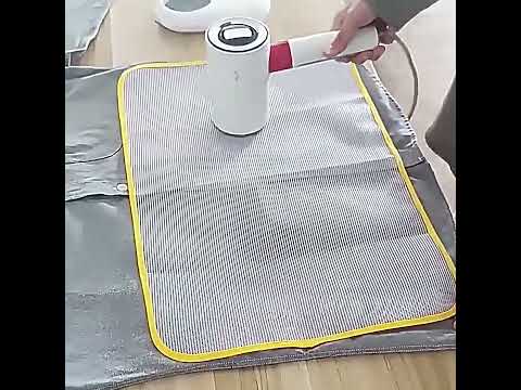 10 PCS High Temperature Steam Iron Insulation Mesh Pad, Random Color Delivery, Size: 35x50cm - YouTube Video