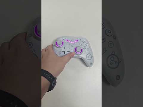 CM-619  Bluetooth Game Controller Programmable with RGB Lights for Switch / Steam Deck / PC / IOS / Android(Black) - YouTube Video
