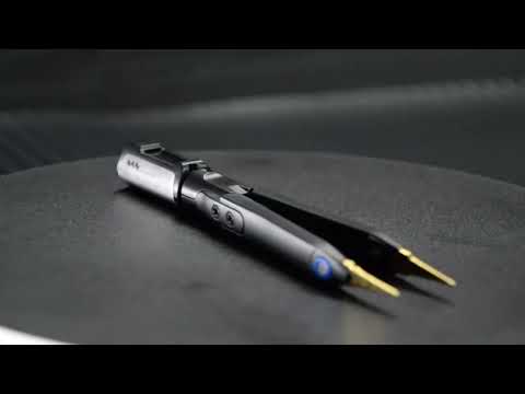 MINIWARE DT71 Measuring Digital Tweezers Signal Generator Multimeter - YouTube Video