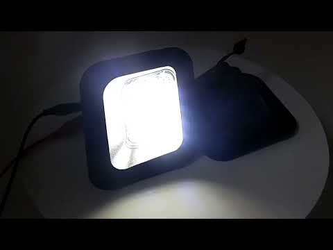 2 PCS DC12V / 2W / 6000K / 120LM Car LED License Plate Light 18LEDs SMD-3528 Lamps for Dodge, White Light - YouTube Video