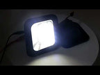 2 PCS DC12V / 2W / 6000K / 120LM Car LED License Plate Light 18LEDs SMD-3528 Lamps for Dodge, White Light - YouTube Video