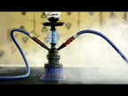 019-MZ729 Double Tube Glass Hookah (Black) - YouTube Video
