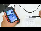 P40 3.9mm Red HD Waterproof Portable Integrated Hand-held Vertical Screen Industry Endoscope, Length:2m(Hardwire) - YouTube Video