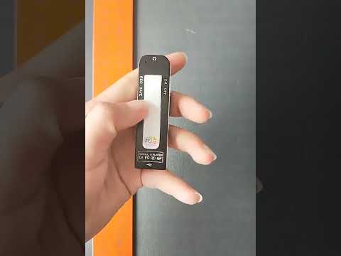 JNN J1 Mini Smart HD Noise Cancelling Voice Recorder, Memory:4GB(Black) - YouTube Video