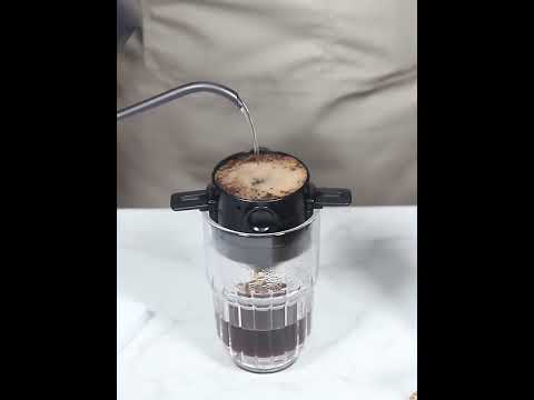 Coffee Filter Travel Convenient Foldable Double Filter(Black) - YouTube Video