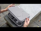 For DJI Neo STARTRC Shoulder PU Storage Bag Handbag (Grey) - YouTube Video