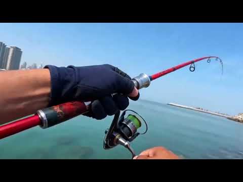HENGJIA JI078 Bucktail Jig Buckskin Fishing Lures Feather Jig Heads Single Hook Baits, Spec: No. 2.5 - YouTube Video